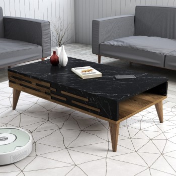 Coffee Table Valensiya - Walnut, Black, Marble Walnut
Black
Marble