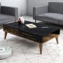 Coffee Table Valensiya - Walnut, Black, Marble Walnut
Black
Marble