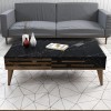 Coffee Table Valensiya - Walnut, Black, Marble Walnut
Black
Marble