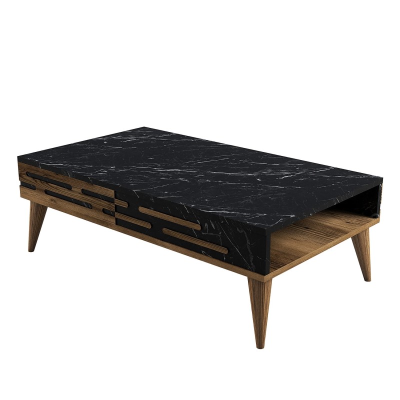 Coffee Table Valensiya - Walnut, Black, Marble Walnut
Black
Marble