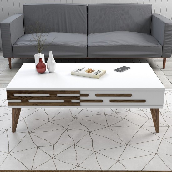 Coffee Table Valensiya - White White Coffee Table Valensiya - White White