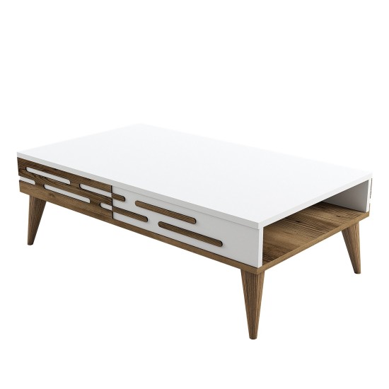 Coffee Table Valensiya - White White Coffee Table Valensiya - White White