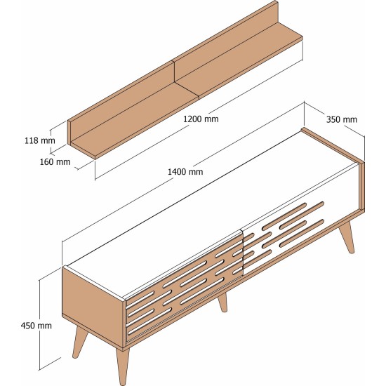 TV Unit Valensiya 140 - Walnut, White, Marble Walnut
White
Marble TV Unit Valensiya 140 - Walnut, White, Marble Walnut
White
Marble