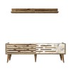 TV Unit Valensiya 140 - Walnut, White, Marble Walnut
White
Marble