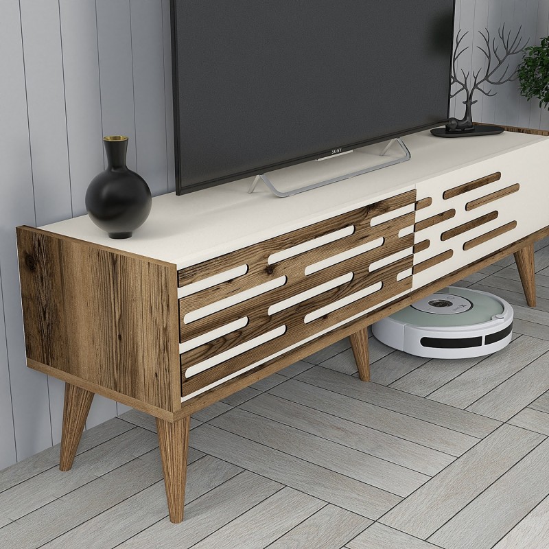 TV Unit Valensiya 140 - Walnut, Cream Walnut
Cream