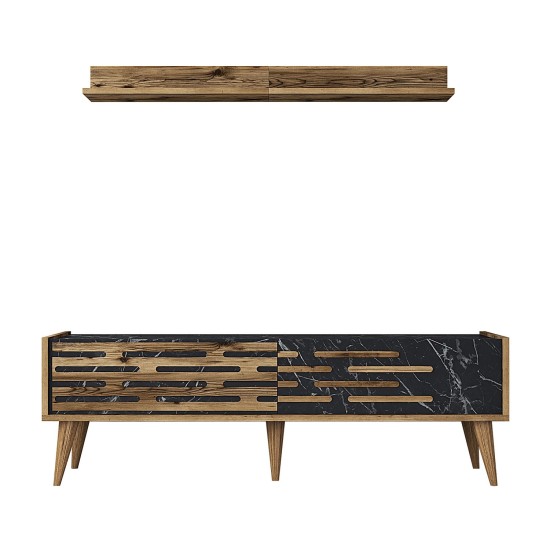 TV Unit Valensiya 140 - Walnut, Black, Marble Walnut
Black
Marble TV Unit Valensiya 140 - Walnut, Black, Marble Walnut
Black
Marble