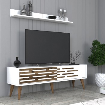 TV Unit Valensiya 140 - White White
