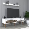 TV Unit Valensiya 140 - White White