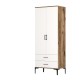 Wardrobe Kumsal T - Walnut, White Walnut
White