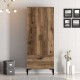 Wardrobe Kumsal T - Walnut Walnut Wardrobe Kumsal T - Walnut Walnut