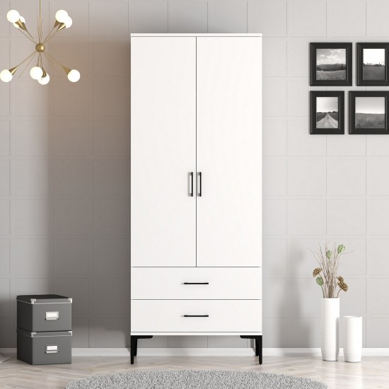 Wardrobe Kumsal T - White White