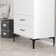 Wardrobe Kumsal T - White White