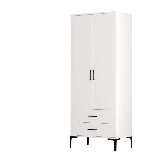 Wardrobe Kumsal T - White White