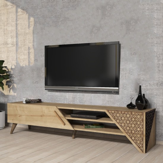 TV Unit Beril 2 - Oak Oak TV Unit Beril 2 - Oak Oak