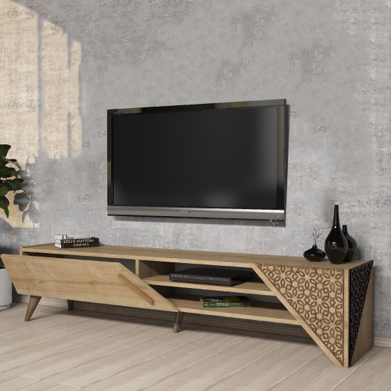 TV Unit Beril 2 - Oak Oak TV Unit Beril 2 - Oak Oak