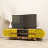 TV Stand Defne - Walnut Yellow Walnut
Yellow
