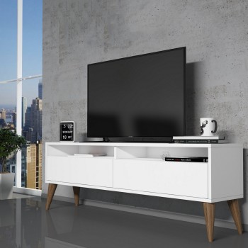 TV Stand Best 2 - White White