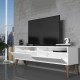 TV Stand Best 2 - White White TV Stand Best 2 - White White