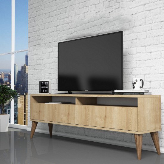 TV Stand Best 2 - Oak Oak TV Stand Best 2 - Oak Oak