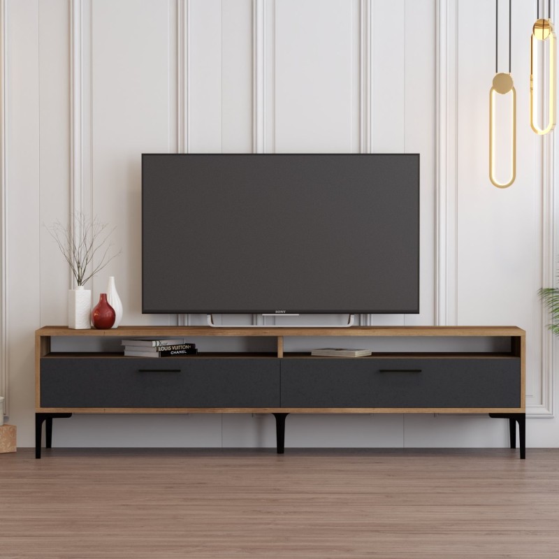 TV Unit Istanbul 2 - Walnut Anthracite Walnut
Anthracite