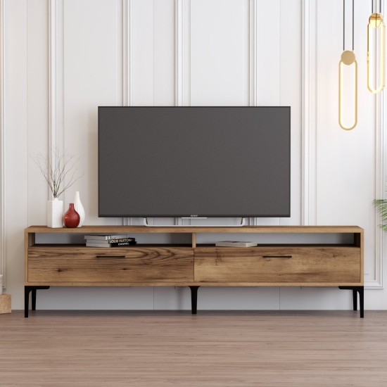 TV Unit Istanbul 2 - Walnut Walnut TV Unit Istanbul 2 - Walnut Walnut