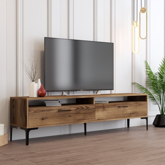 TV Unit Istanbul 2 - Walnut Walnut TV Unit Istanbul 2 - Walnut Walnut