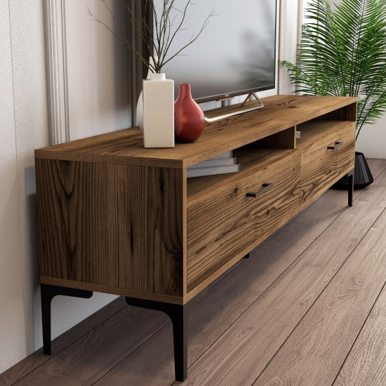 TV Unit Istanbul 2 - Walnut Walnut TV Unit Istanbul 2 - Walnut Walnut