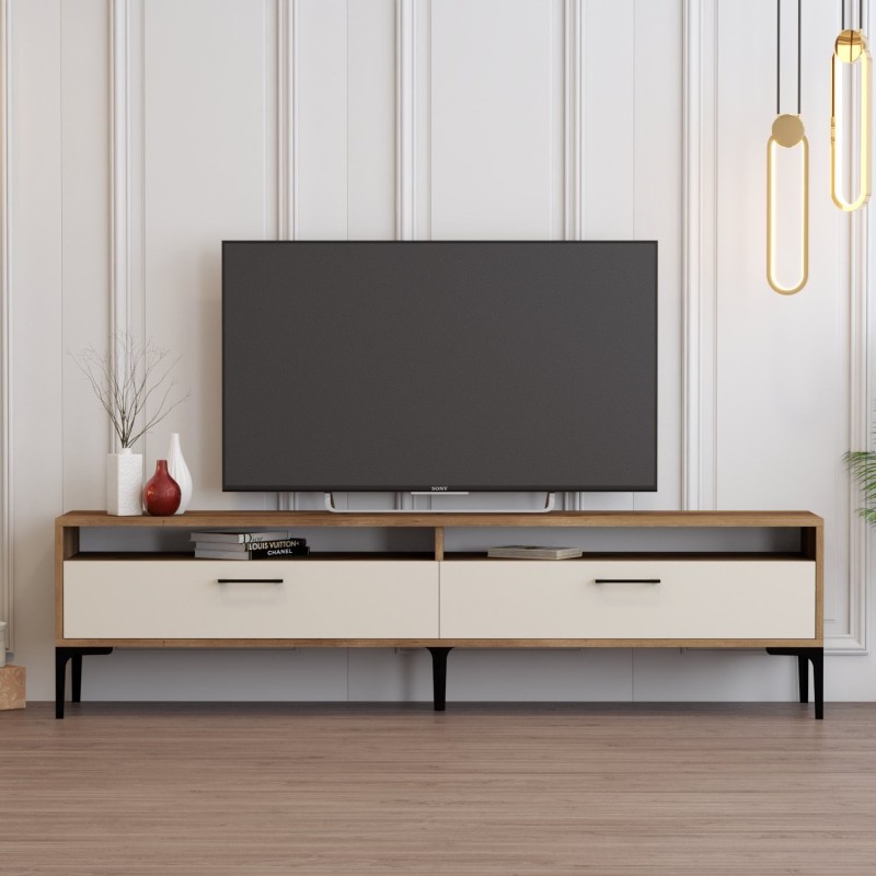TV Unit Istanbul 2 - Walnut Cream Walnut
Cream