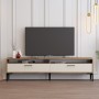 TV Unit Istanbul 2 - Walnut Cream Walnut
Cream