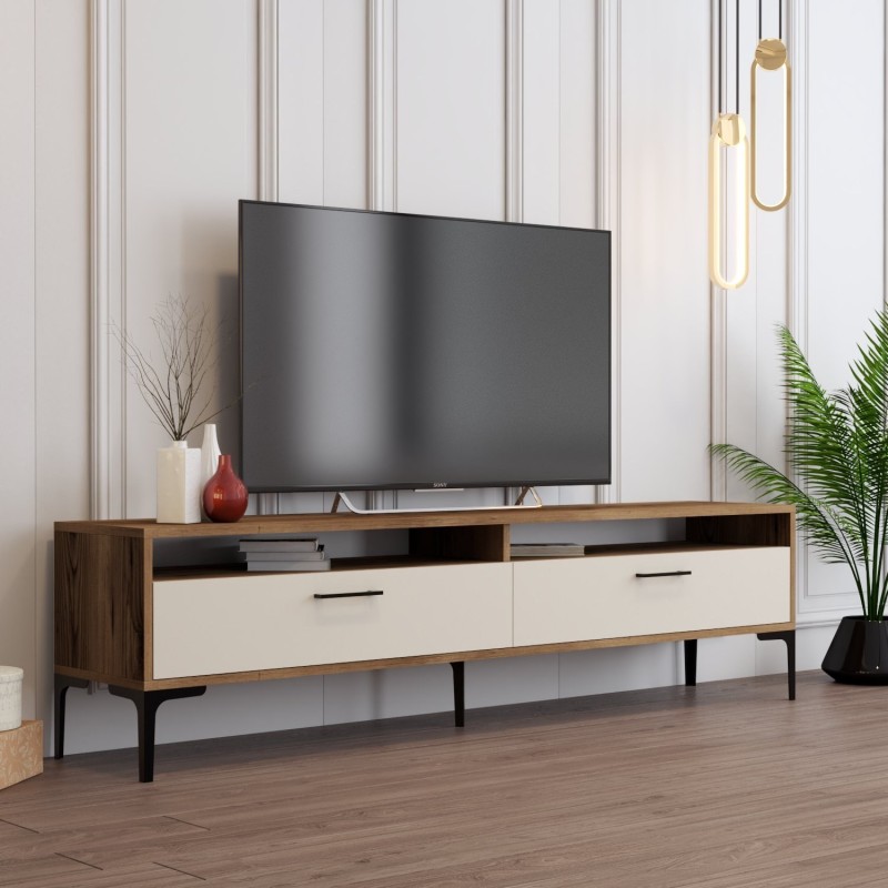 TV Unit Istanbul 2 - Walnut Cream Walnut
Cream