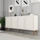 Console Lyon 81 - Cream, Walnut Cream
Walnut