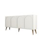 Console Lyon 81 - Cream, Walnut Cream
Walnut