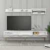 TV Unit Lyon 2 - White, Gold White
Gold