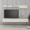 TV Unit Lyon 2 - Cream, Gold Cream
Gold