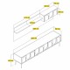 TV Unit Lyon 2 - Cream, Gold Cream
Gold TV Unit Lyon 2 - Cream, Gold Cream
Gold