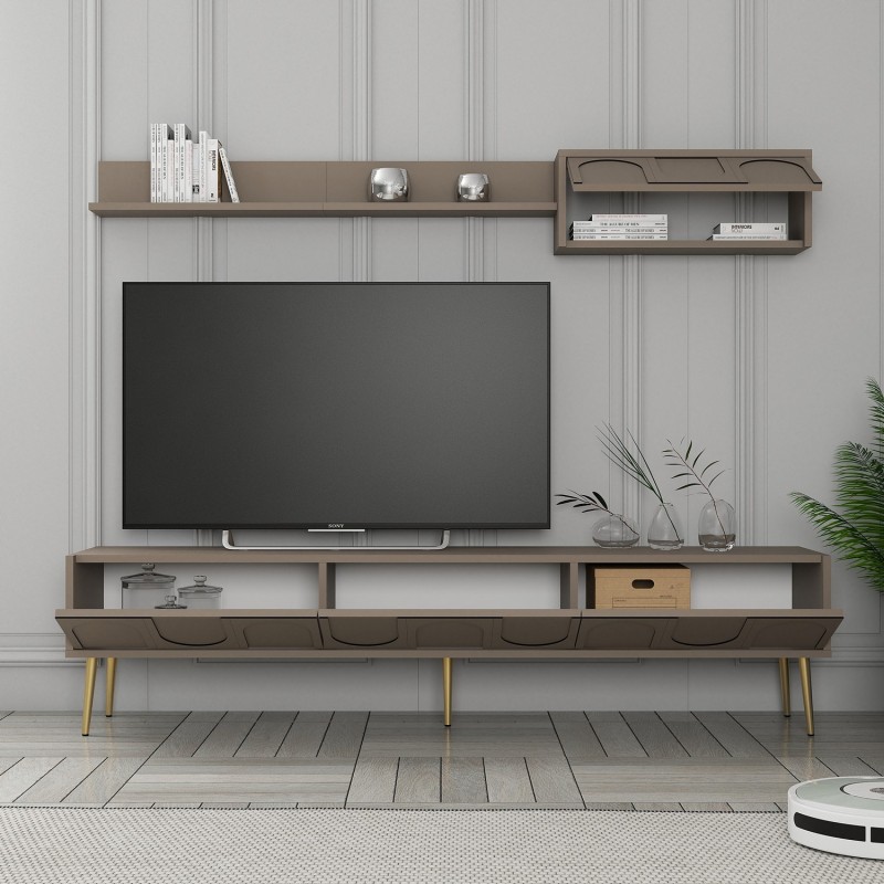 TV Unit Lyon 2 - Atlas, Gold Atlas
Gold