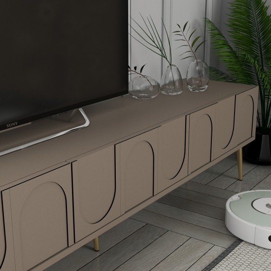 TV Unit Lyon 2 - Atlas, Gold Atlas
Gold TV Unit Lyon 2 - Atlas, Gold Atlas
Gold