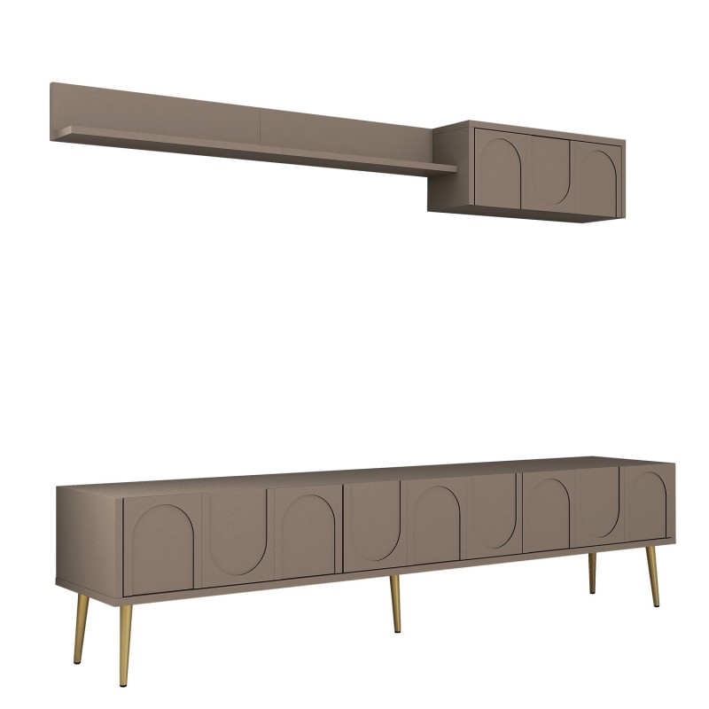 TV Unit Lyon 2 - Atlas, Gold Atlas
Gold
