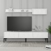 TV Unit Lyon 2 - White, Black White
Black