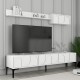 TV Unit Lyon 2 - White, Black White
Black TV Unit Lyon 2 - White, Black White
Black