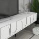 TV Unit Lyon 2 - White, Black White
Black TV Unit Lyon 2 - White, Black White
Black