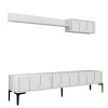TV Unit Lyon 2 - White, Black White
Black