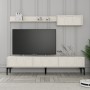 TV Unit Lyon 2 - Cream, Black Cream
Black