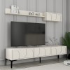TV Unit Lyon 2 - Cream, Black Cream
Black