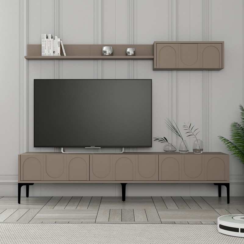 TV Unit Lyon 2 - Atlas, Black Atlas
Black