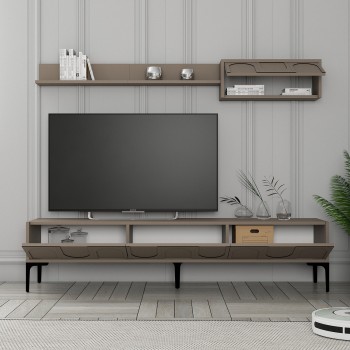 TV Unit Lyon 2 - Atlas, Black Atlas
Black