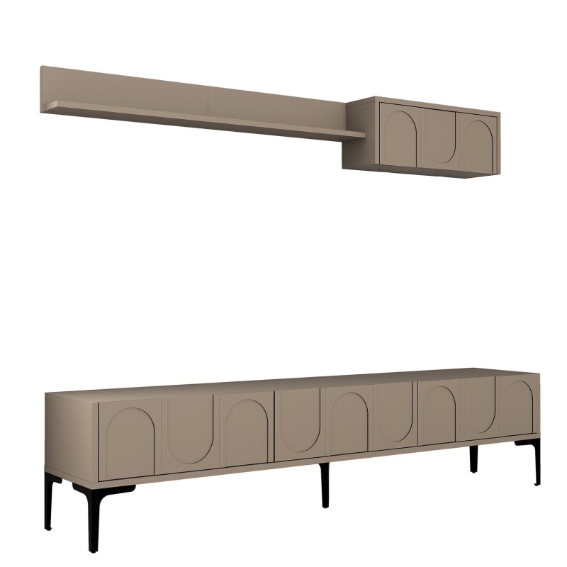 TV Unit Lyon 2 - Atlas, Black Atlas
Black