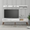 TV Unit Lyon 2 - White, Walnut White
Walnut