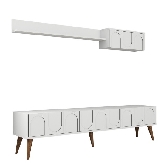 TV Unit Lyon 2 - White, Walnut White
Walnut TV Unit Lyon 2 - White, Walnut White
Walnut