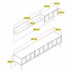 TV Unit Lyon 2 - White, Walnut White
Walnut TV Unit Lyon 2 - White, Walnut White
Walnut